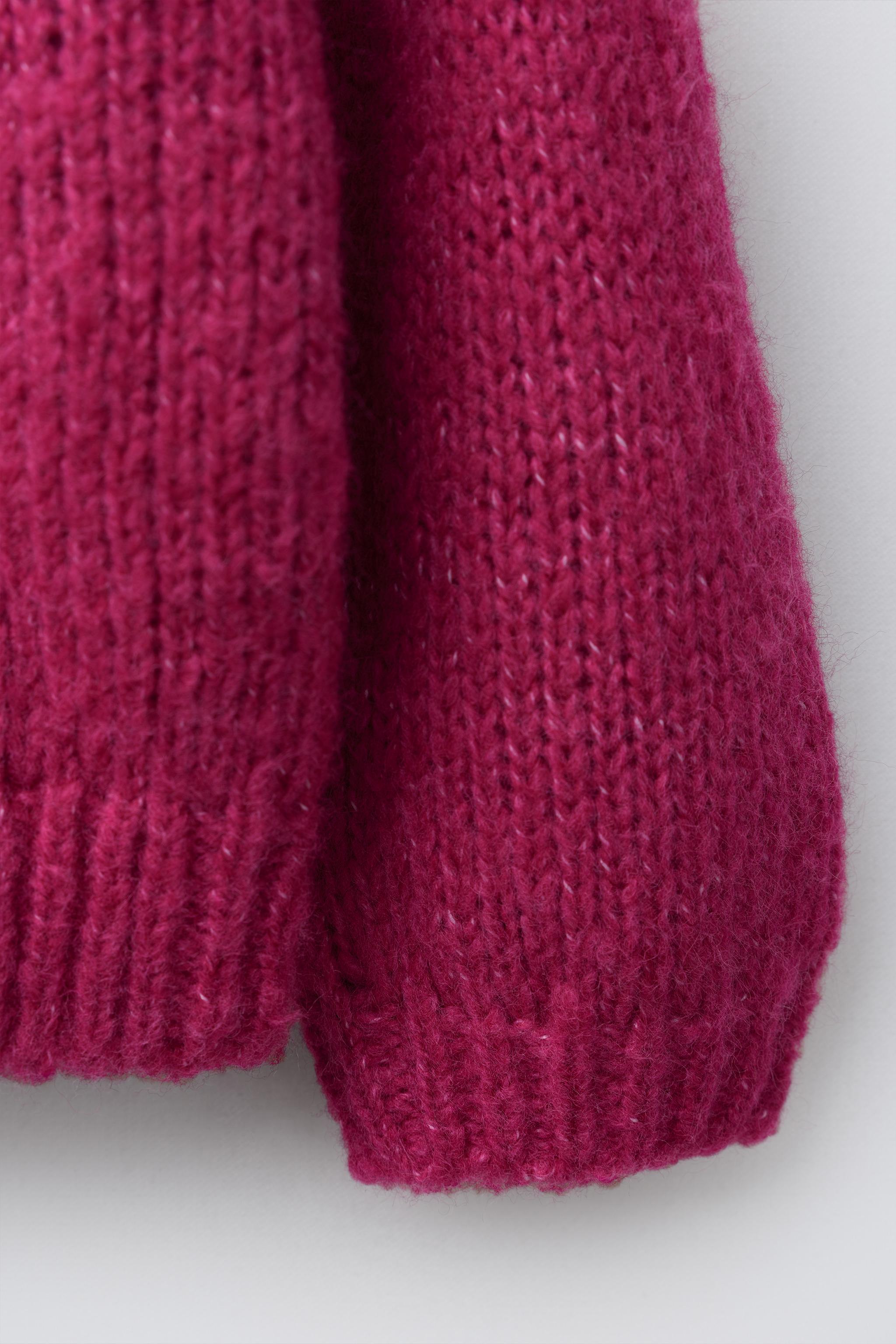 SHINY JACQUARD KNIT JUMPER